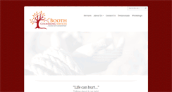 Desktop Screenshot of boothcounseling.com